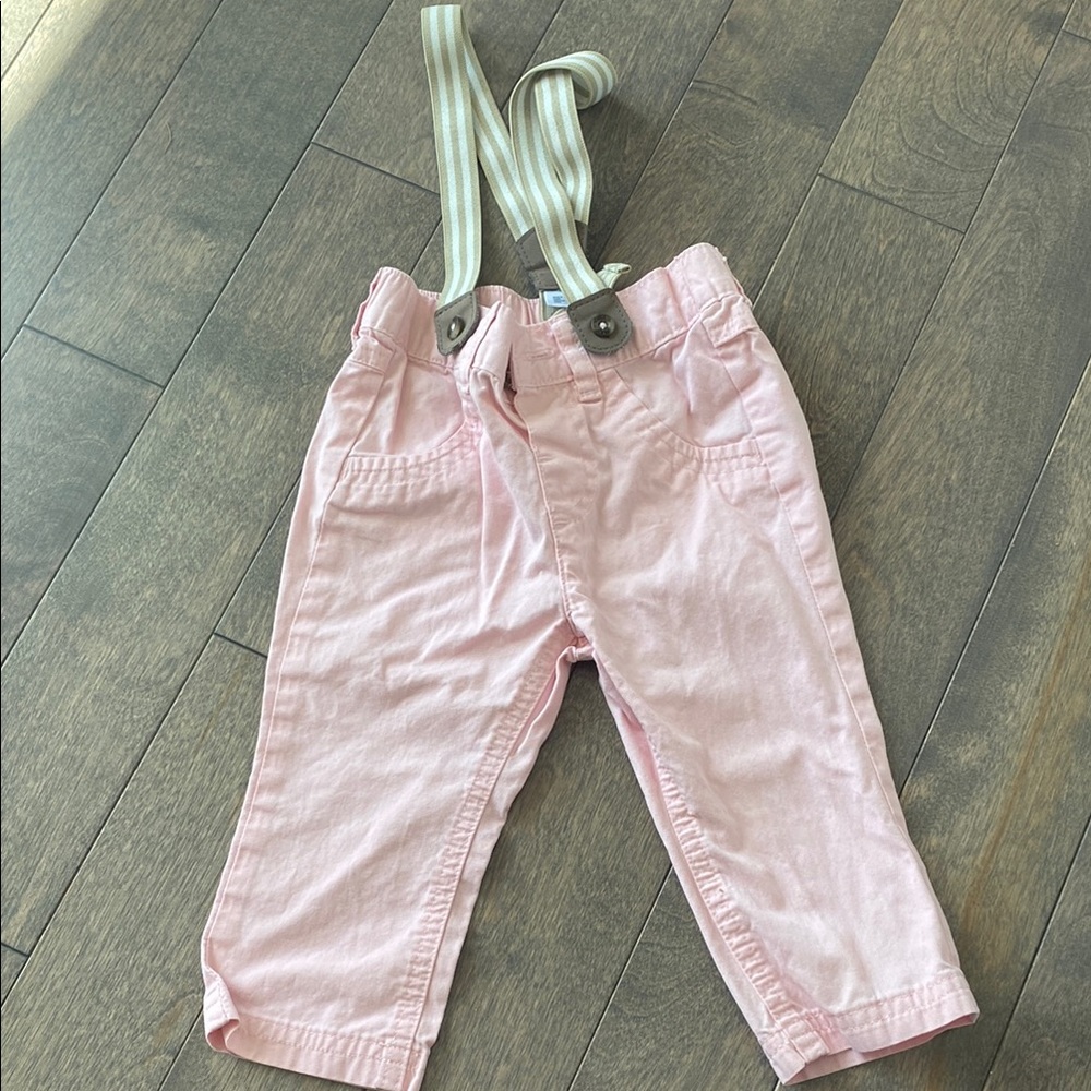 CAT & JACK 12m Suspender Pants